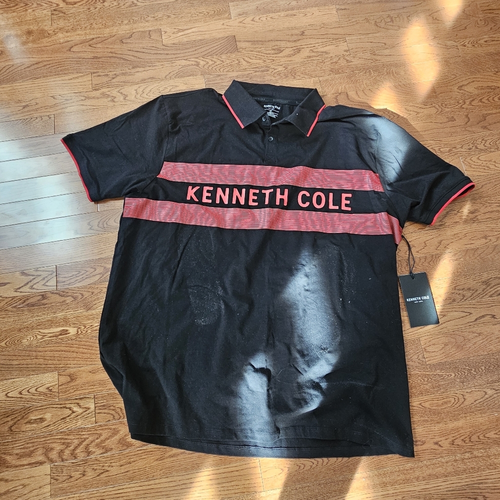 Brand new with tag Kenneth Cole  black shirt size 3X - Picture 2 of 5